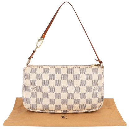 Louis Vuitton Monogram Damier Azur Pochette Accessoires Handbag