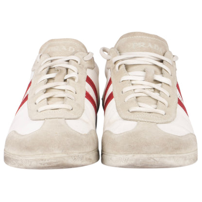 Prada Leather Low Top Sneaker