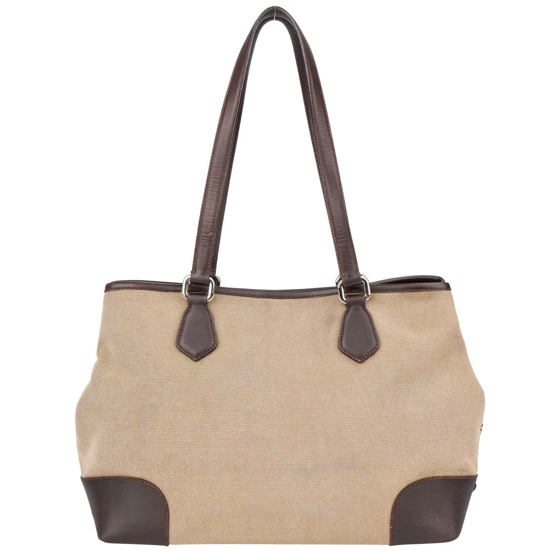 Prada Jacquard Triangle Shoulder Bag