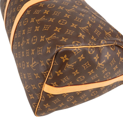 Louis Vuitton Monogram Canvas Keepall 55 Shoulder Travel Bag