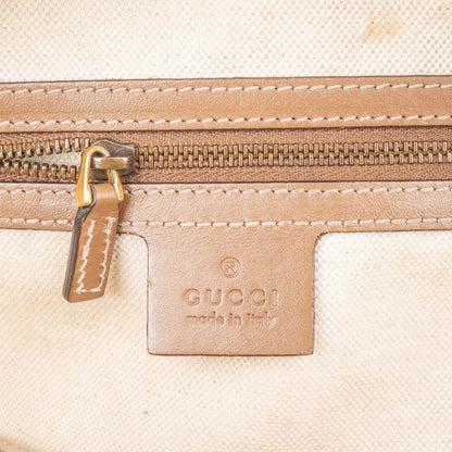 Gucci Denim Monogram Boston Handbag