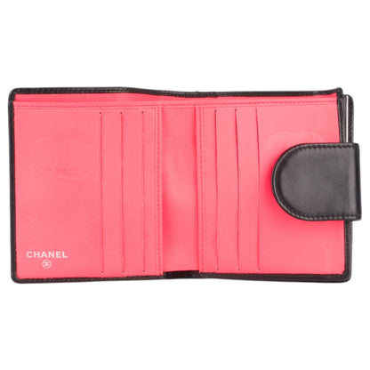 Chanel Quilted Ligne Cambon Bifold Wallet