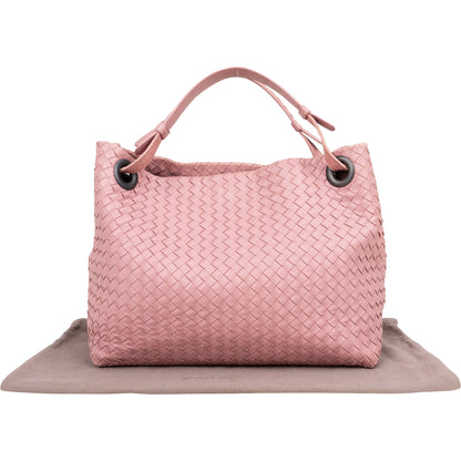 Bottega Veneta Intrecciato Leather Garda Handbag
