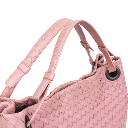 Bottega Veneta Intrecciato Leather Garda Handbag