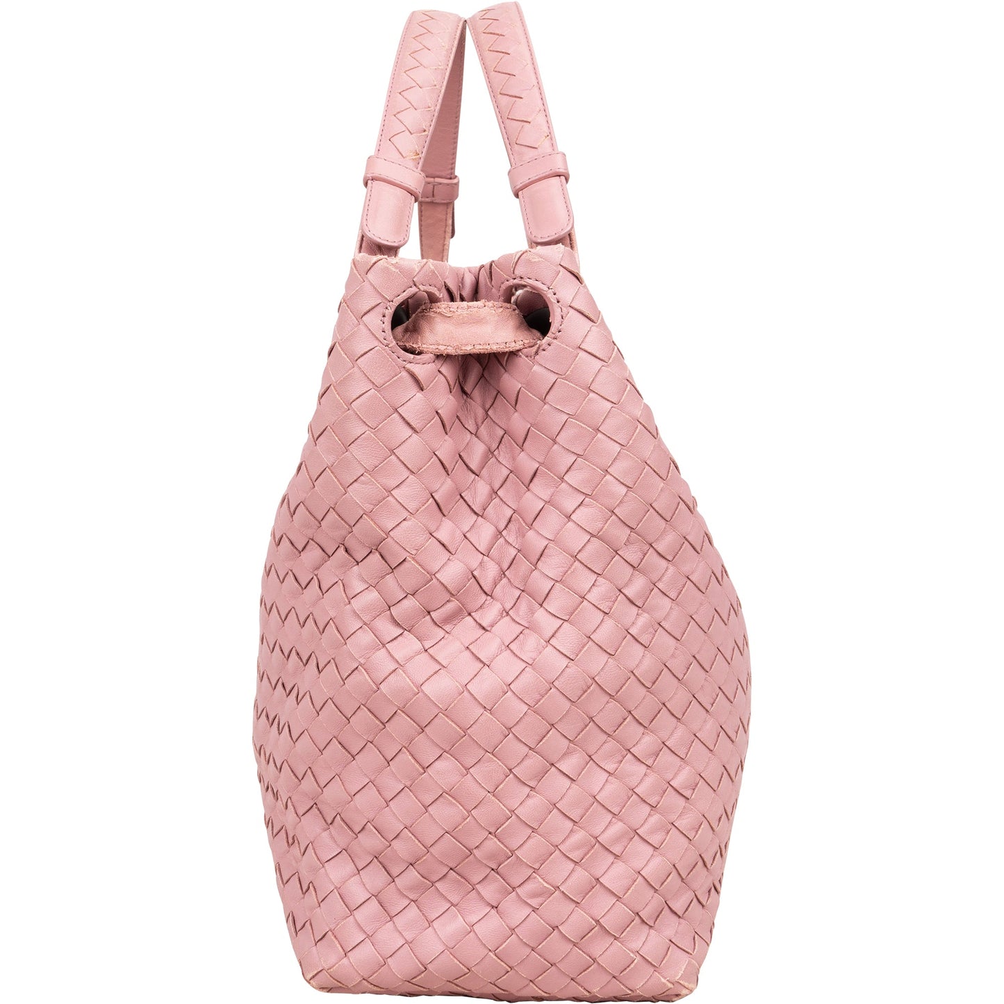 Bottega Veneta Intrecciato Leather Garda Handbag