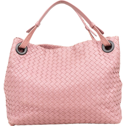Bottega Veneta Intrecciato Leather Garda Handbag