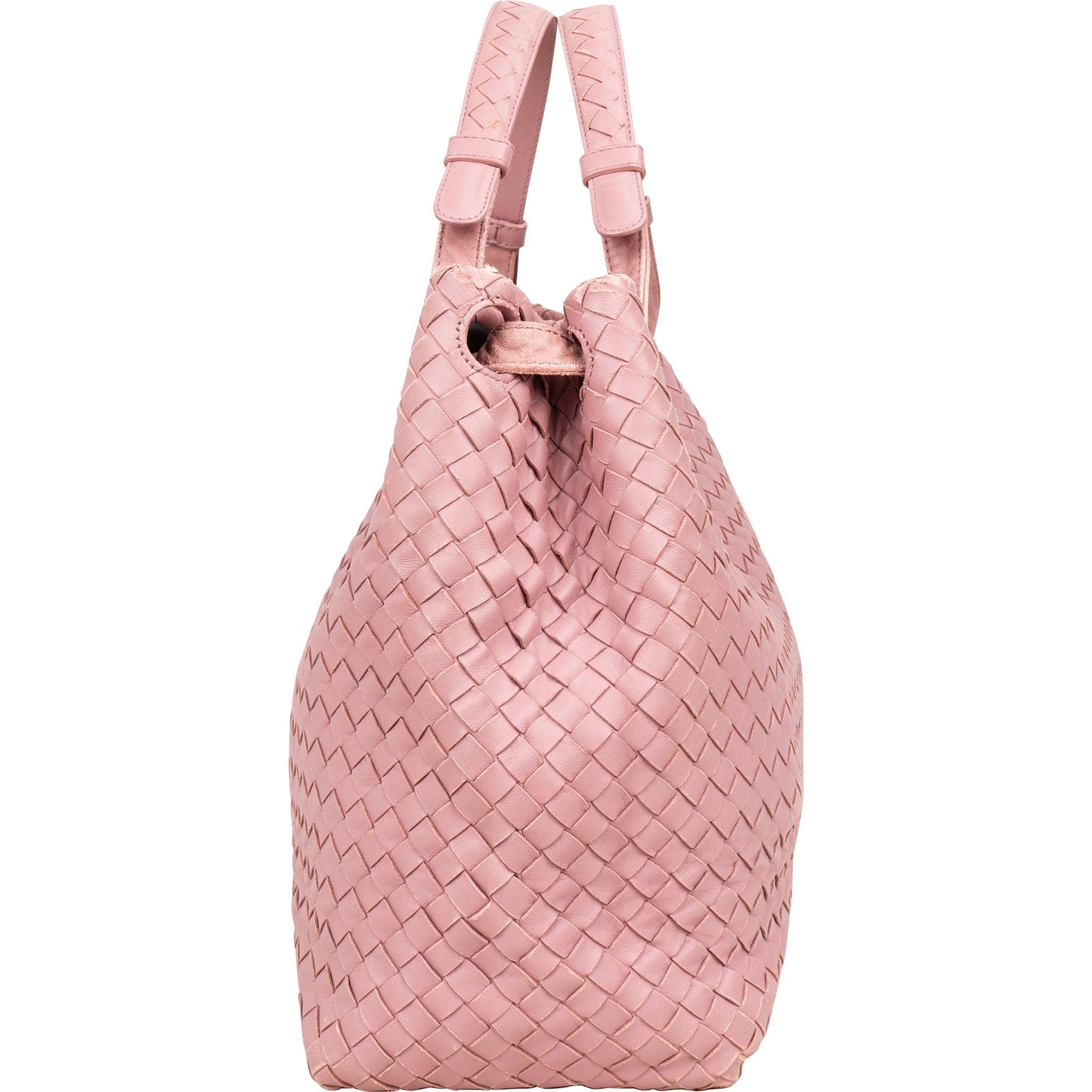 Bottega Veneta Intrecciato Leather Garda Handbag