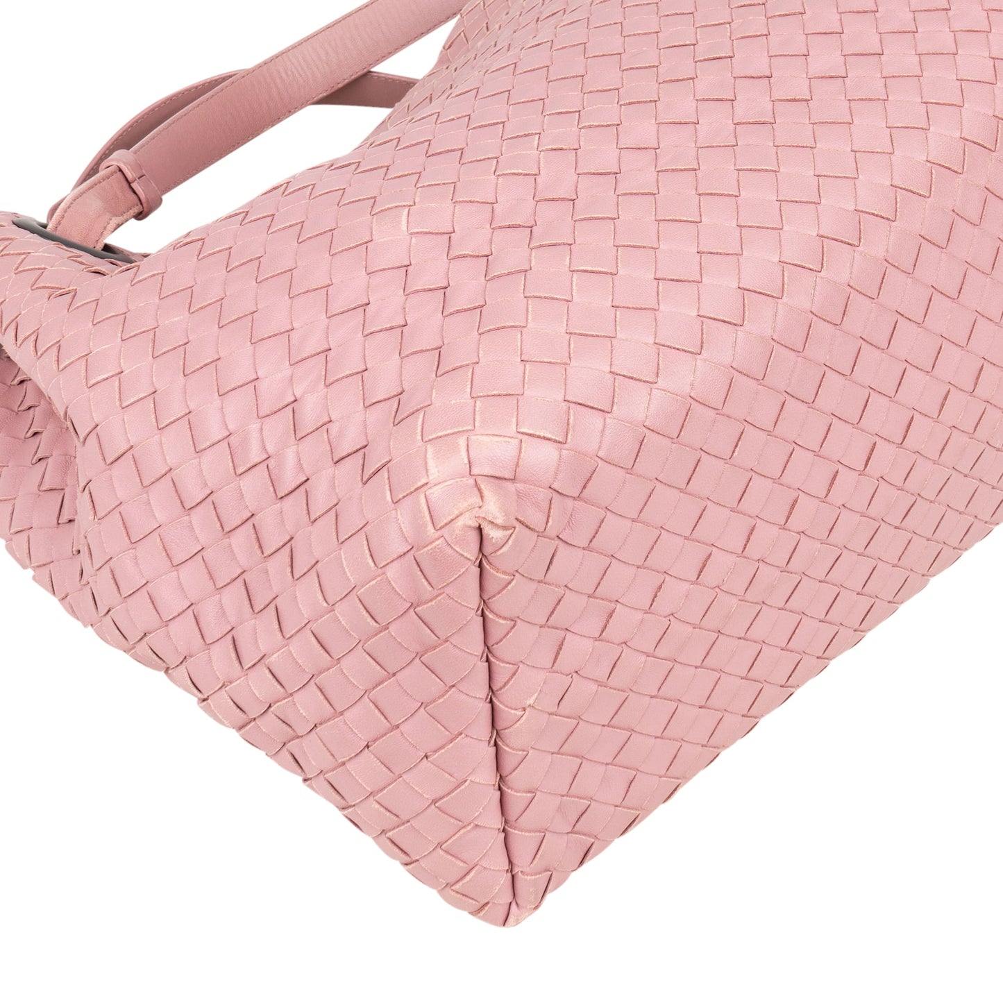 Bottega Veneta Intrecciato Leather Garda Handbag