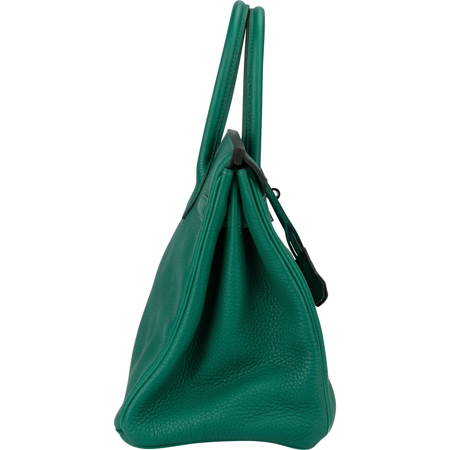 Hermès Vert Vertigo Verso Taurillon Clemence Leather Birkin 30 Handbag (2018)