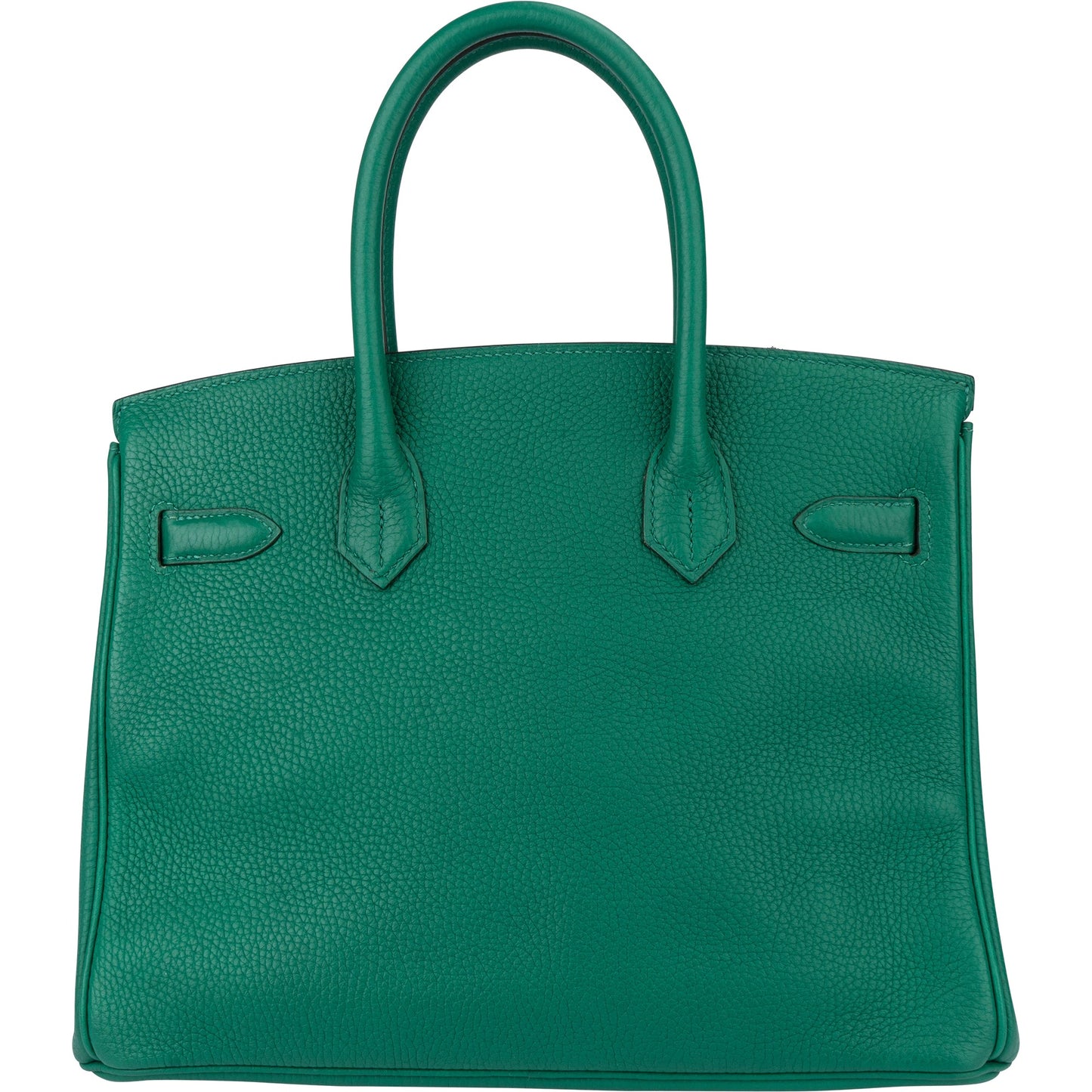 Hermès Vert Vertigo Verso Taurillon Clemence Leather Birkin 30 Handbag (2018)