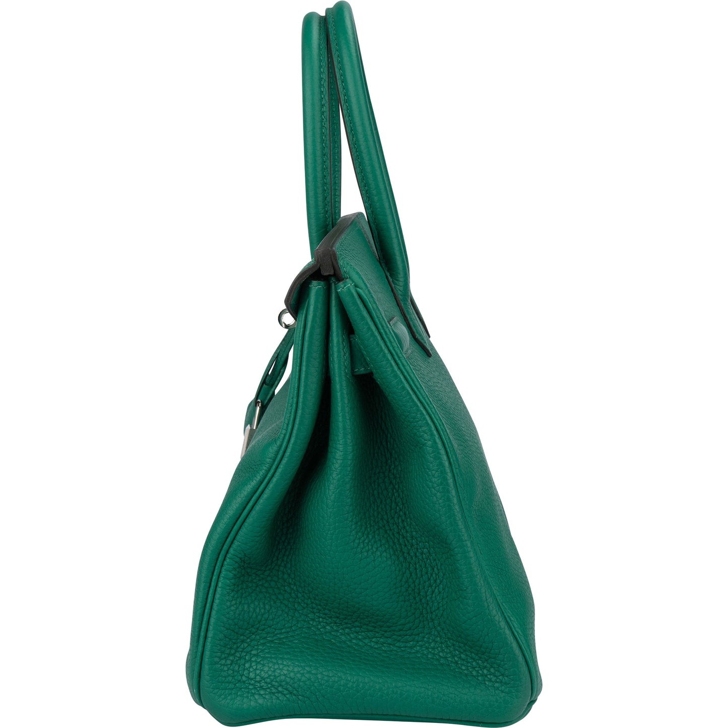 Hermès Vert Vertigo Verso Taurillon Clemence Leather Birkin 30 Handbag (2018)