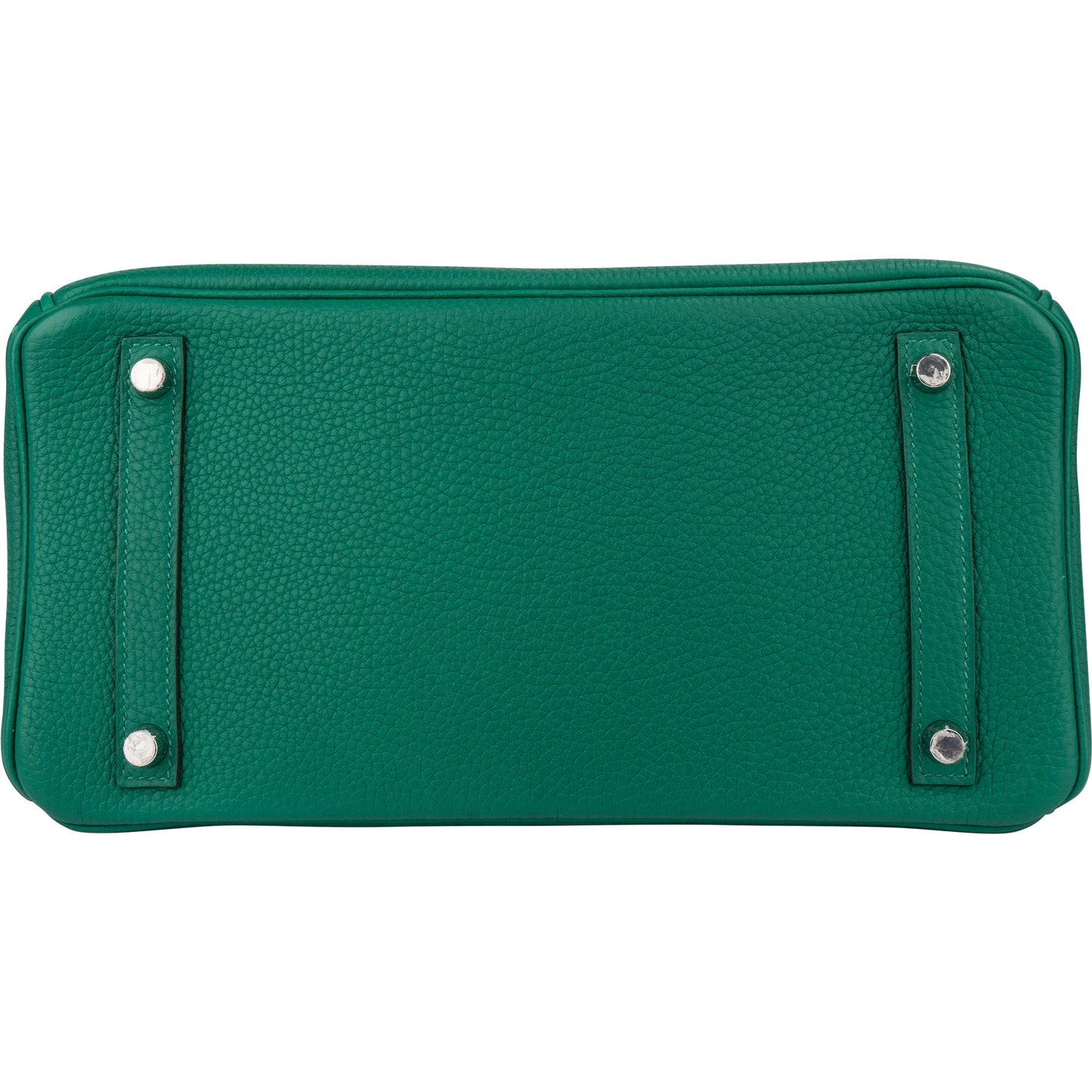 Hermès Vert Vertigo Verso Taurillon Clemence Leather Birkin 30 Handbag (2018)