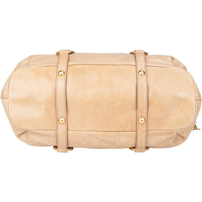 Miu Miu Leather City Handbag