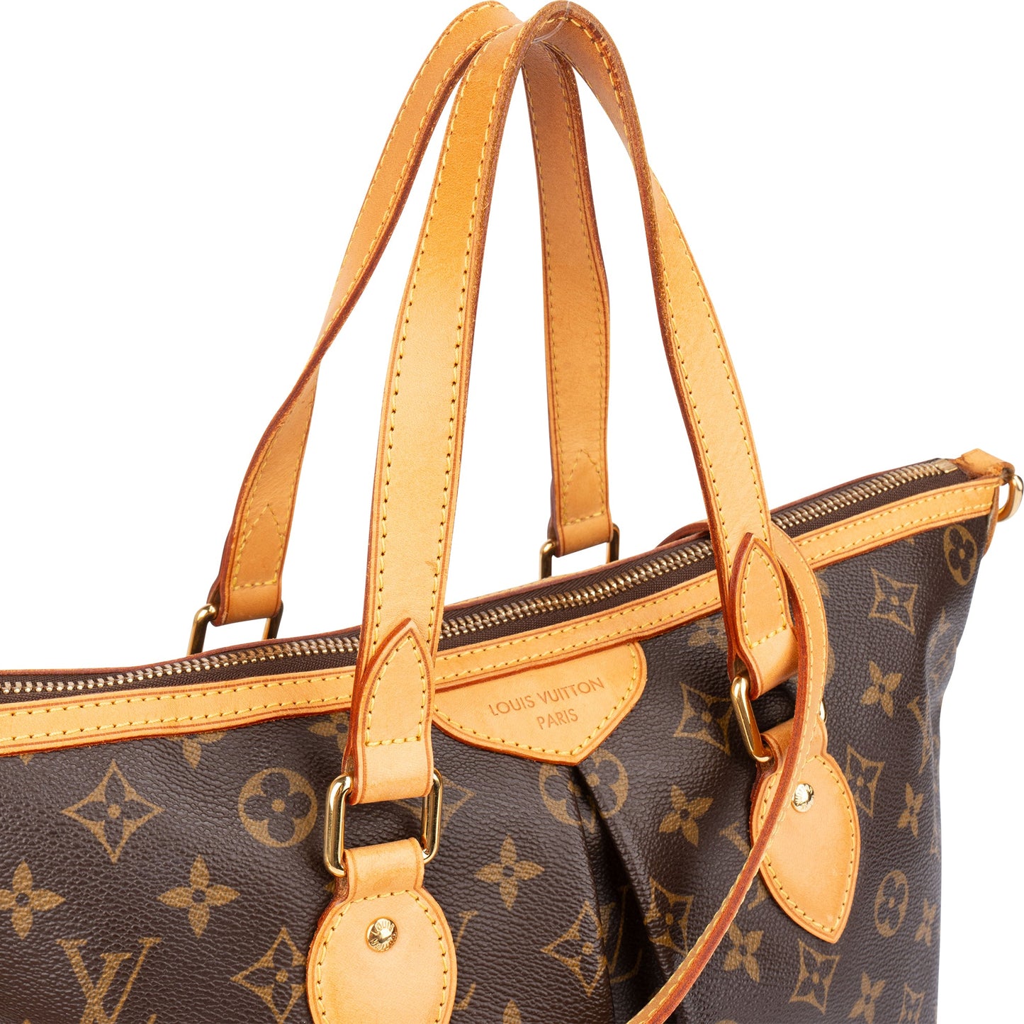 Louis Vuitton Canvas Monogram Palermo PM Handbag