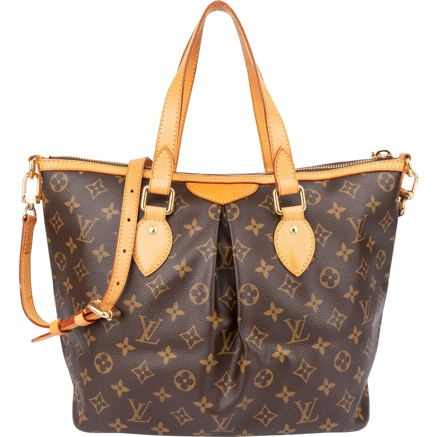 Louis Vuitton Canvas Monogram Palermo PM Handbag