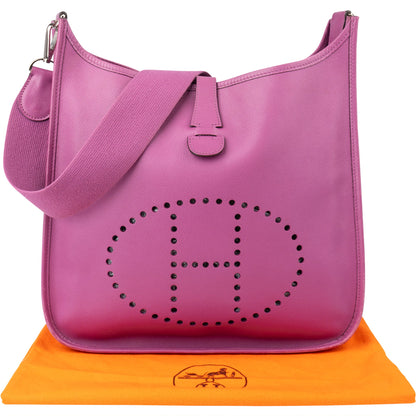 Hermès Epsom Leather Evelyne GM Crossbody Bag