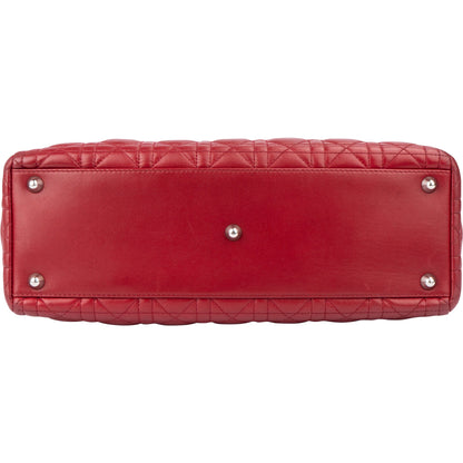 Christian Dior Quilted Leather Lady Dior Handbag