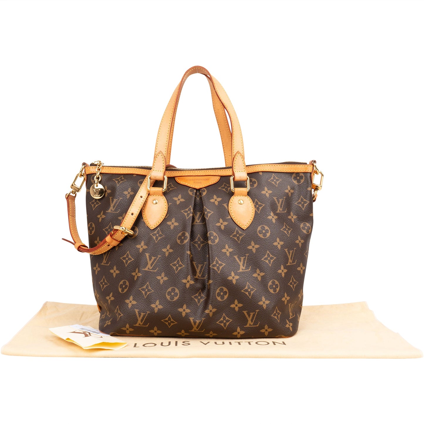 Louis Vuitton Canvas Monogram Palermo PM Handbag
