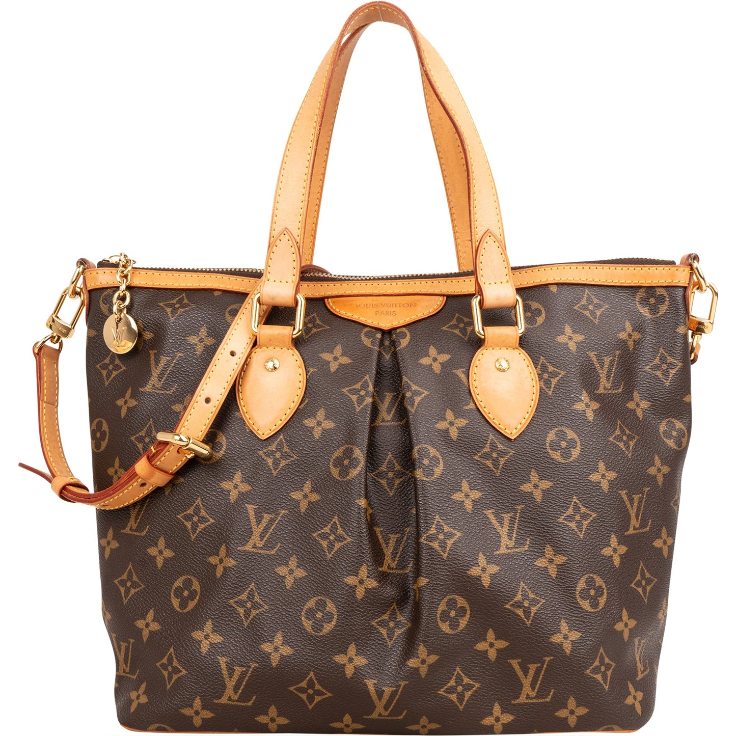 Louis Vuitton Canvas Monogram Palermo PM Handbag
