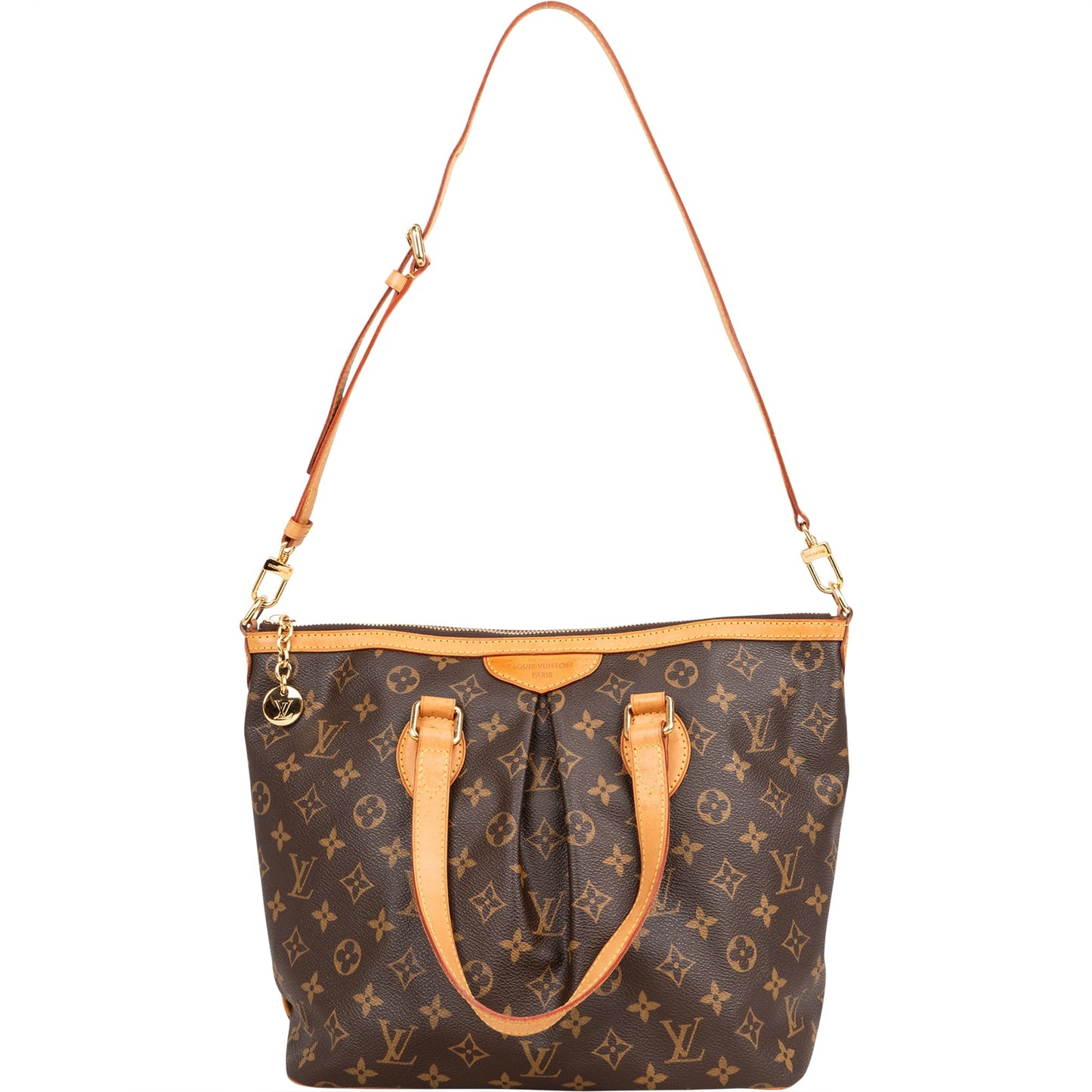 Louis Vuitton Canvas Monogram Palermo PM Handbag