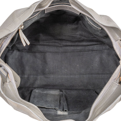 Balenciaga Grey Leather City Handbag