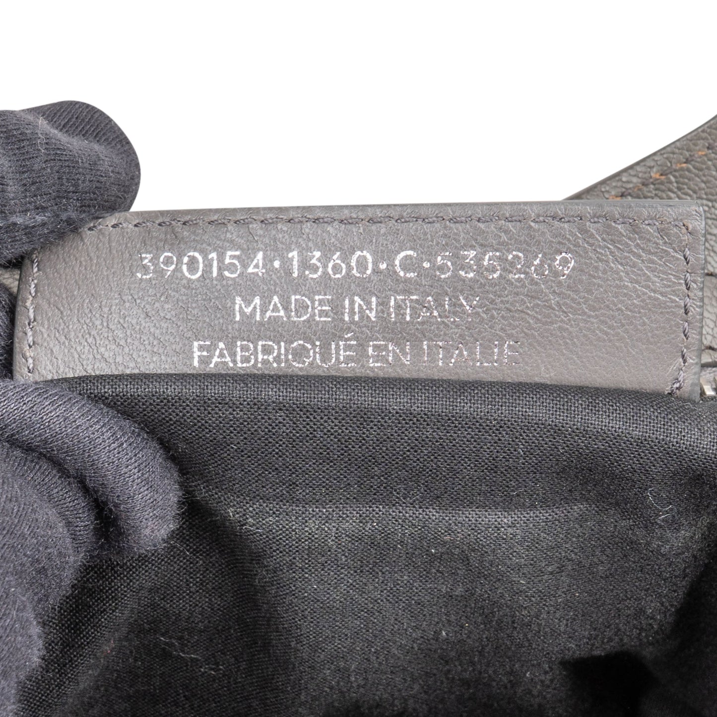 Balenciaga Grey Leather City Handbag