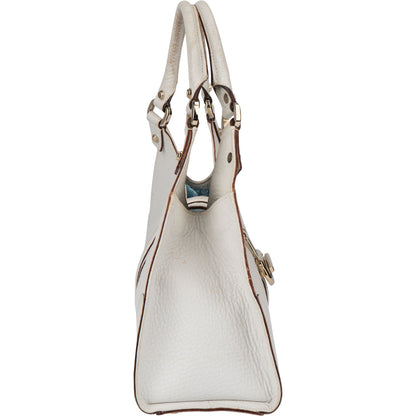 Gucci White Leather Jackie Handbag