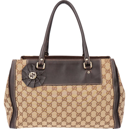 Gucci GG Monogram Flower Handbag