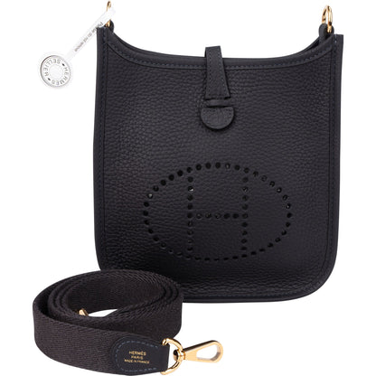 Hermès Clemence Leather Evelyne 16 Crossbody Bag