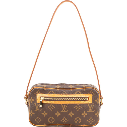 Louis Vuitton Canvas Monogram Pochette Cite Shoulder Bag