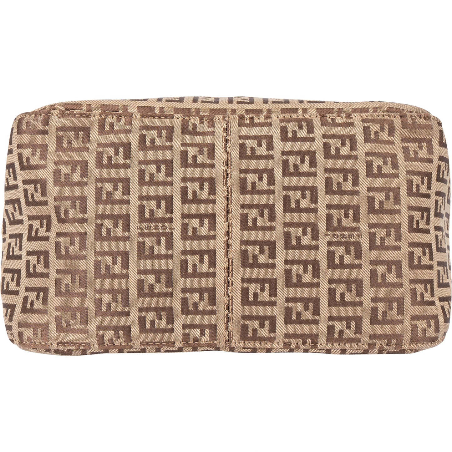 Fendi FF Monogram Baguette Buckle Handbag