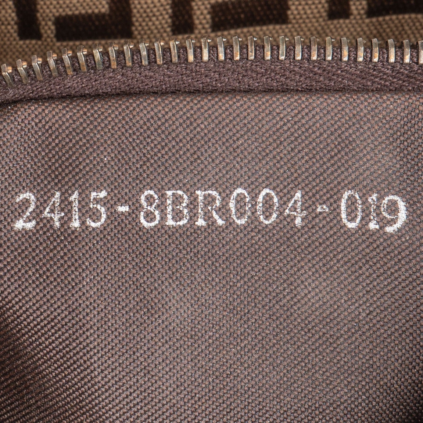 Fendi FF Monogram Baguette Buckle Handbag