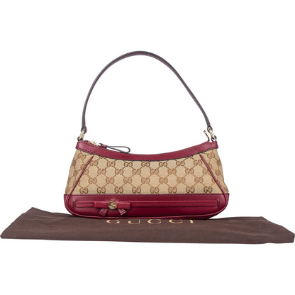 Gucci GG Monogram Ribbon Shoulder Bag