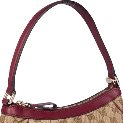 Gucci GG Monogram Ribbon Shoulder Bag
