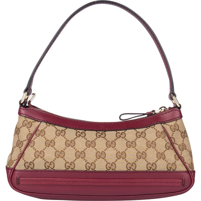 Gucci GG Monogram Ribbon Shoulder Bag
