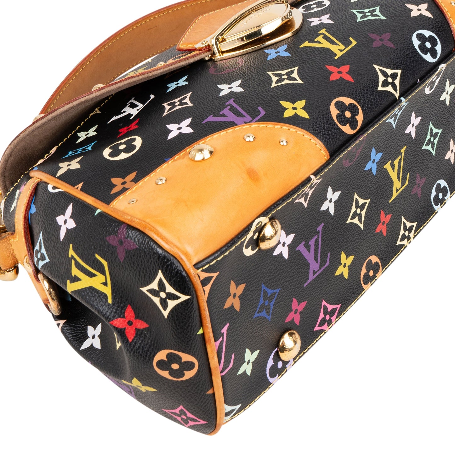 Louis Vuitton Murakami Multicolor Beverly MM Shoulder Bag