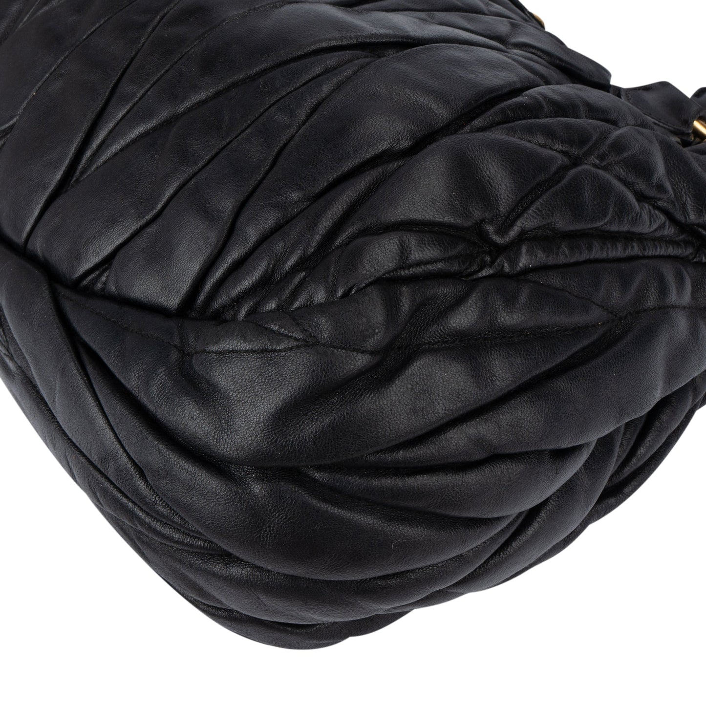 Miu Miu Quilted Leather City Handbag