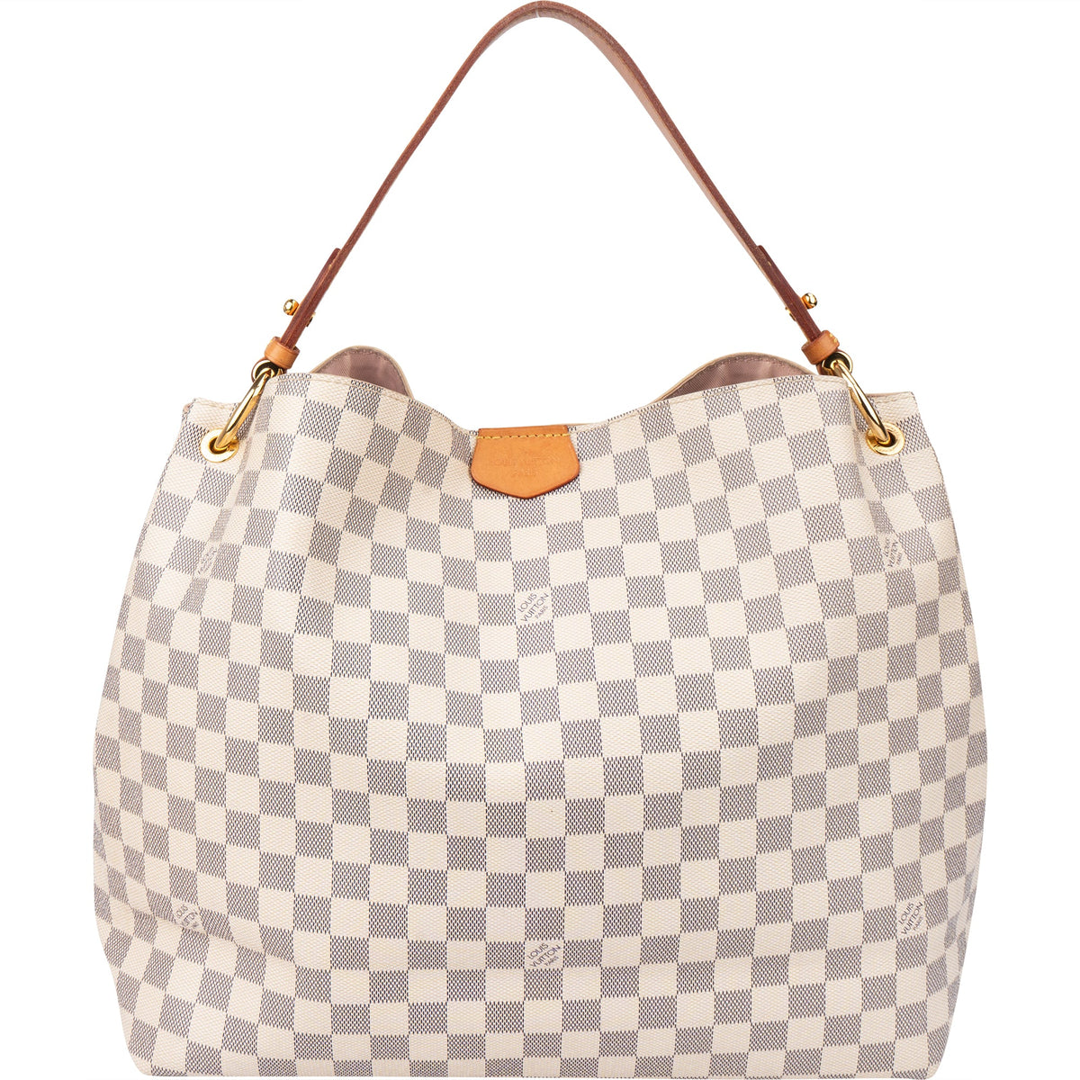 Louis Vuitton Damier Azur Monogram Graceful MM Handbag