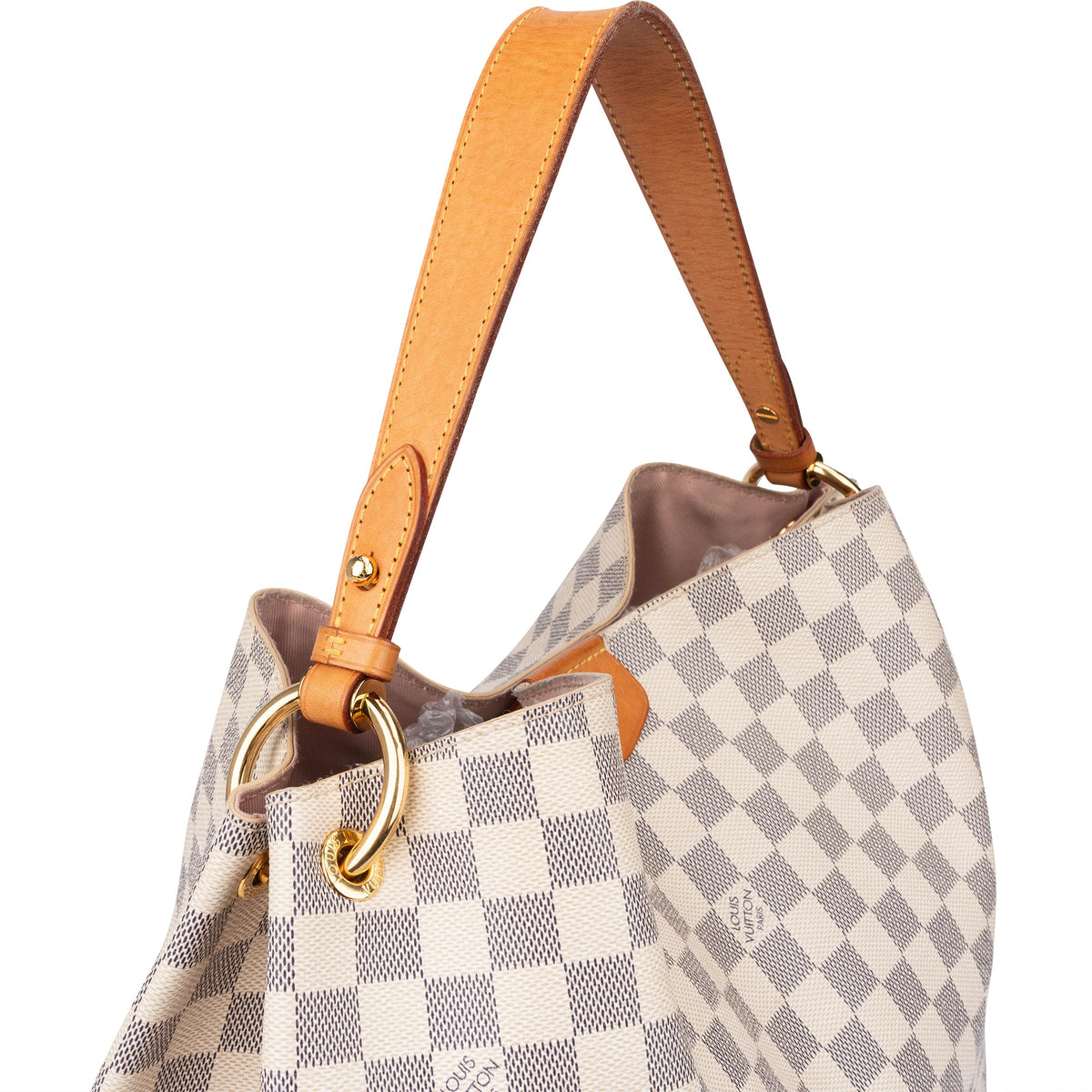 Louis Vuitton Damier Azur Monogram Graceful MM Handbag