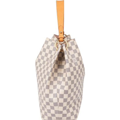 Louis Vuitton Damier Azur Monogram Graceful MM Handbag