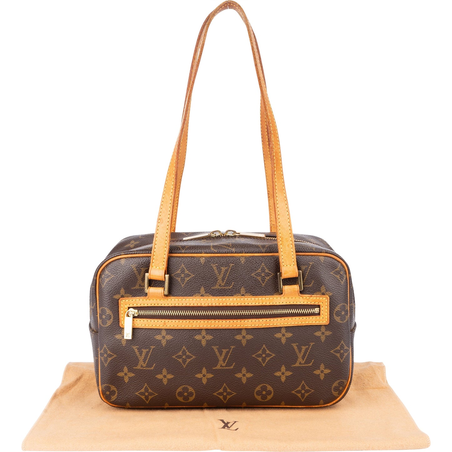 Louis Vuitton Canvas Monogram Cite MM Shoulder Bag