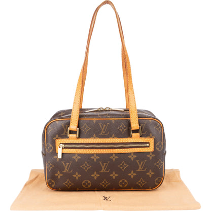 Louis Vuitton Canvas Monogram Cite MM Shoulder Bag