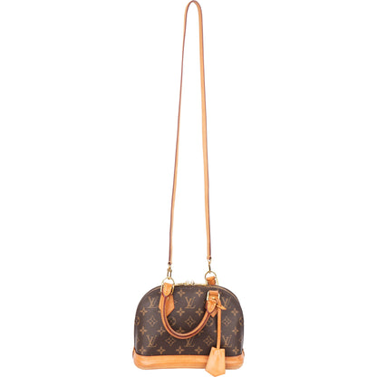 Louis Vuitton Canvas Monogram Alma BB Handbag