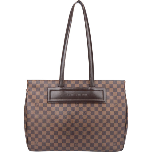Louis Vuitton Damier Ebene Monogram Parioli Shoulder Bag