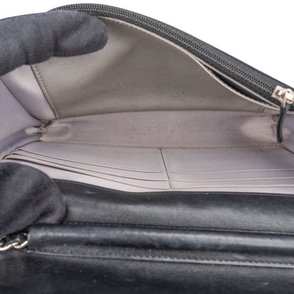 Chanel Lambskin Camellia Wallet On Chain Crossbody Bag