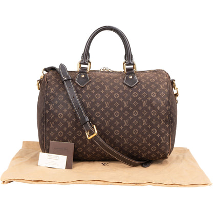 Louis Vuitton Mini Lin Monogram Speedy 30 Handbag