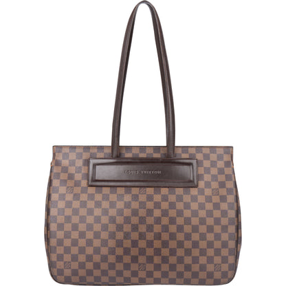 Louis Vuitton Damier Ebene Monogram Parioli Shoulder Bag
