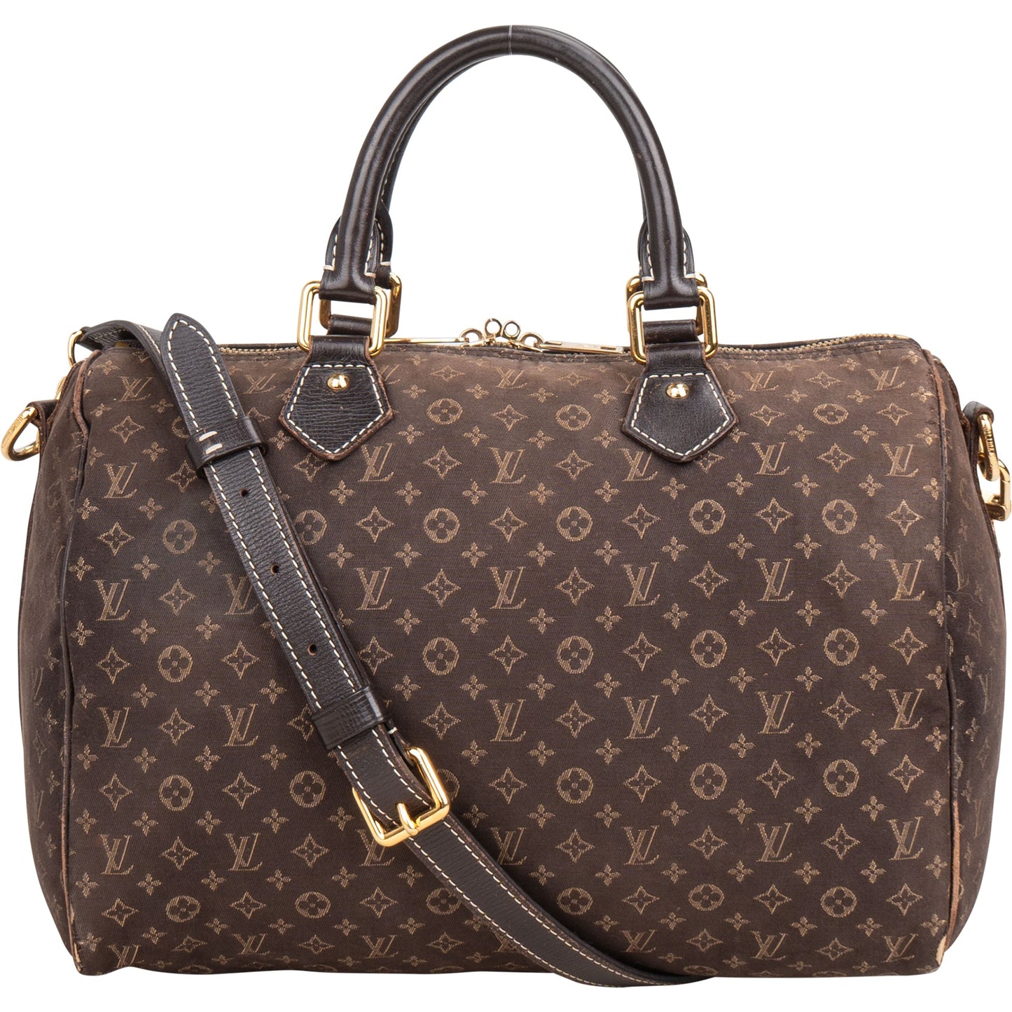 Louis Vuitton Mini Lin Monogram Speedy 30 Handbag