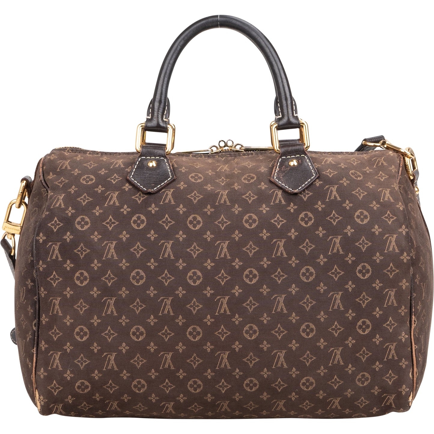 Louis Vuitton Mini Lin Monogram Speedy 30 Handbag