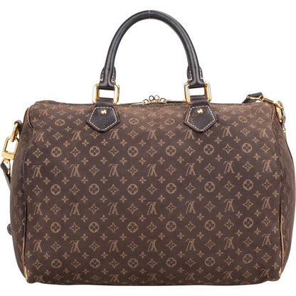 Louis Vuitton Mini Lin Monogram Speedy 30 Handbag